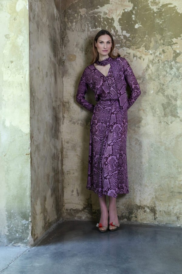 Silk Shawl Blouse