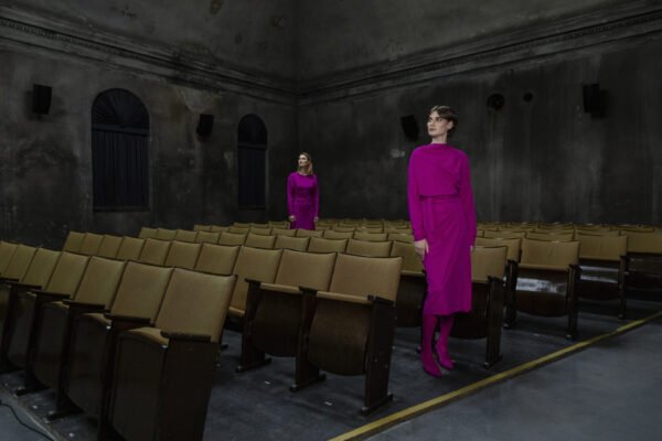 Jersey Wraparound Dress - Image 3