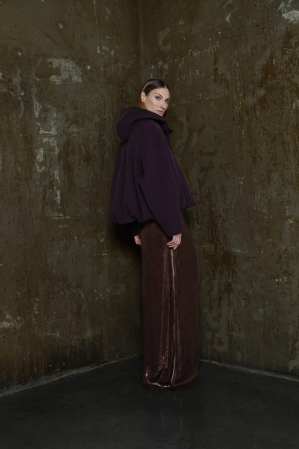 Blouson with hoodie - Image 2