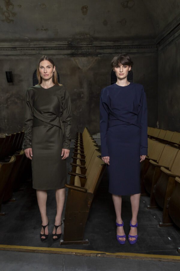 Draped Businessdress