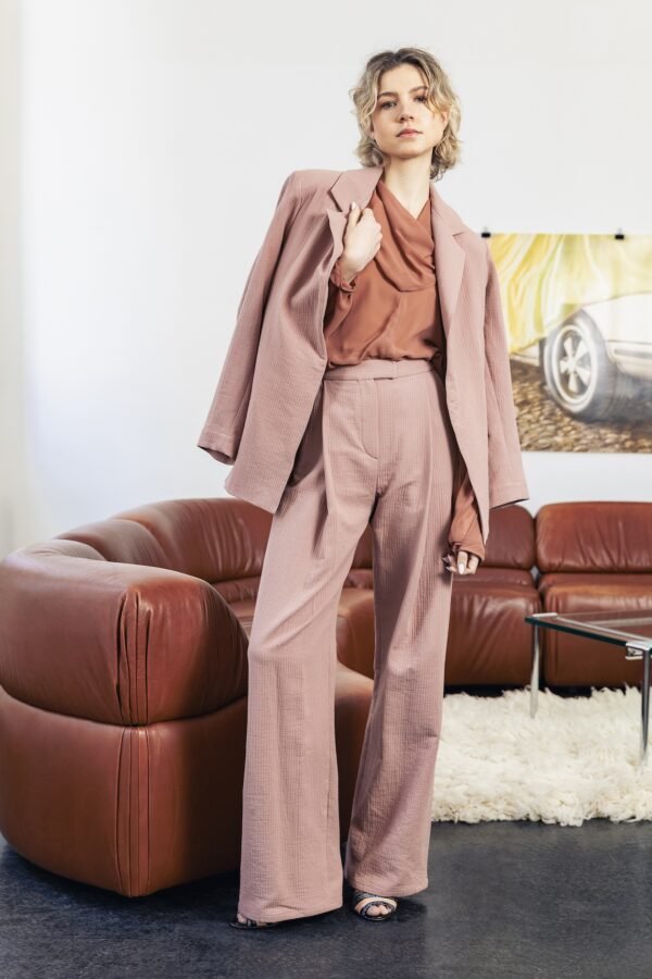 Pleat-front Trousers