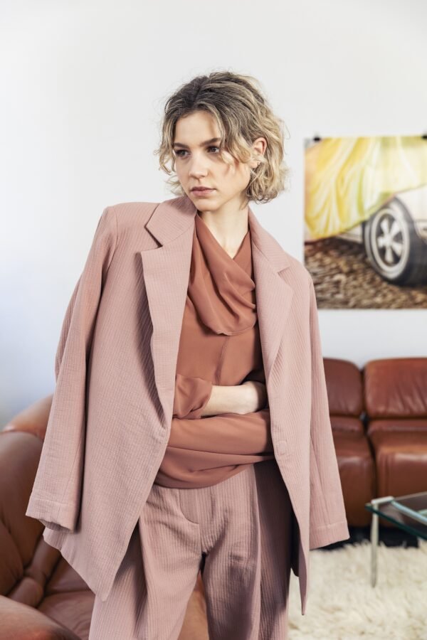 Signature Cotton Blazer