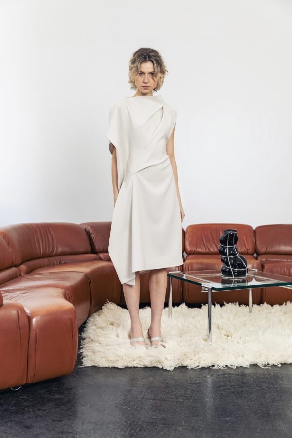 Draped Signature Dress