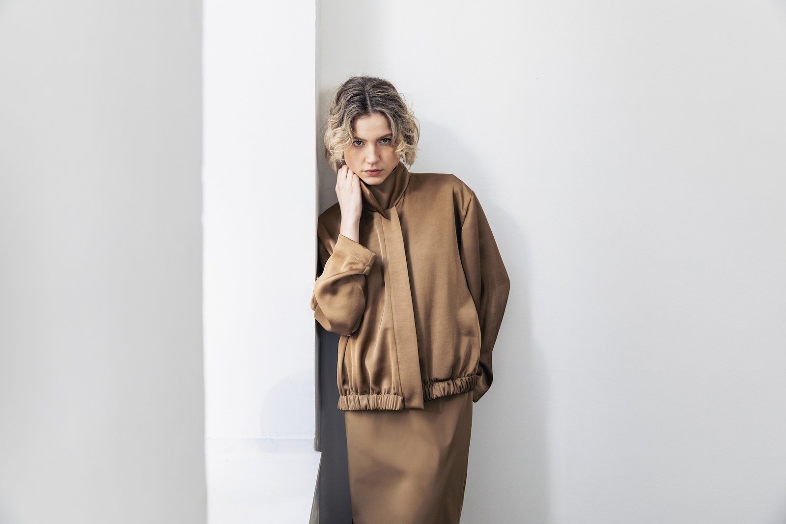 Satin Blouson - Image 3