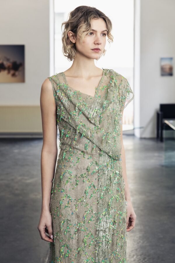 Sequins evening dress