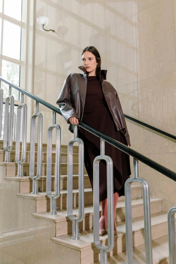 Leather BLOUSON