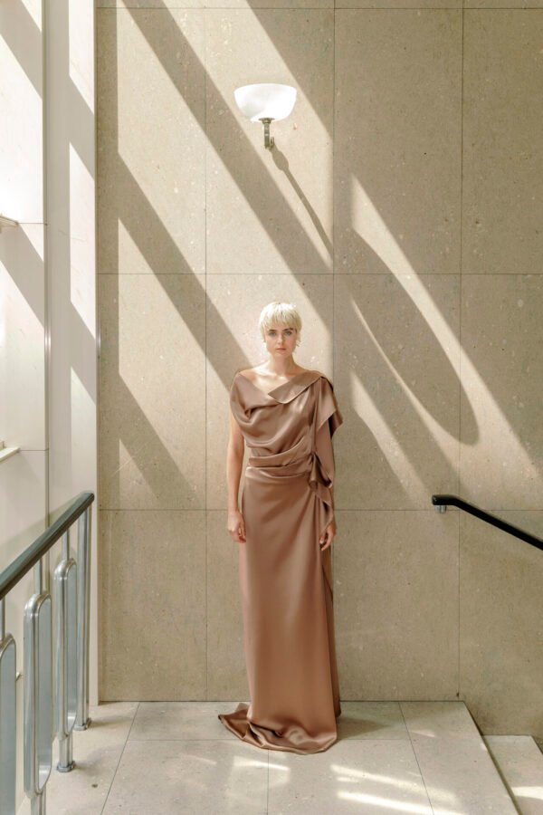 Draped SIGNATURE DRESS