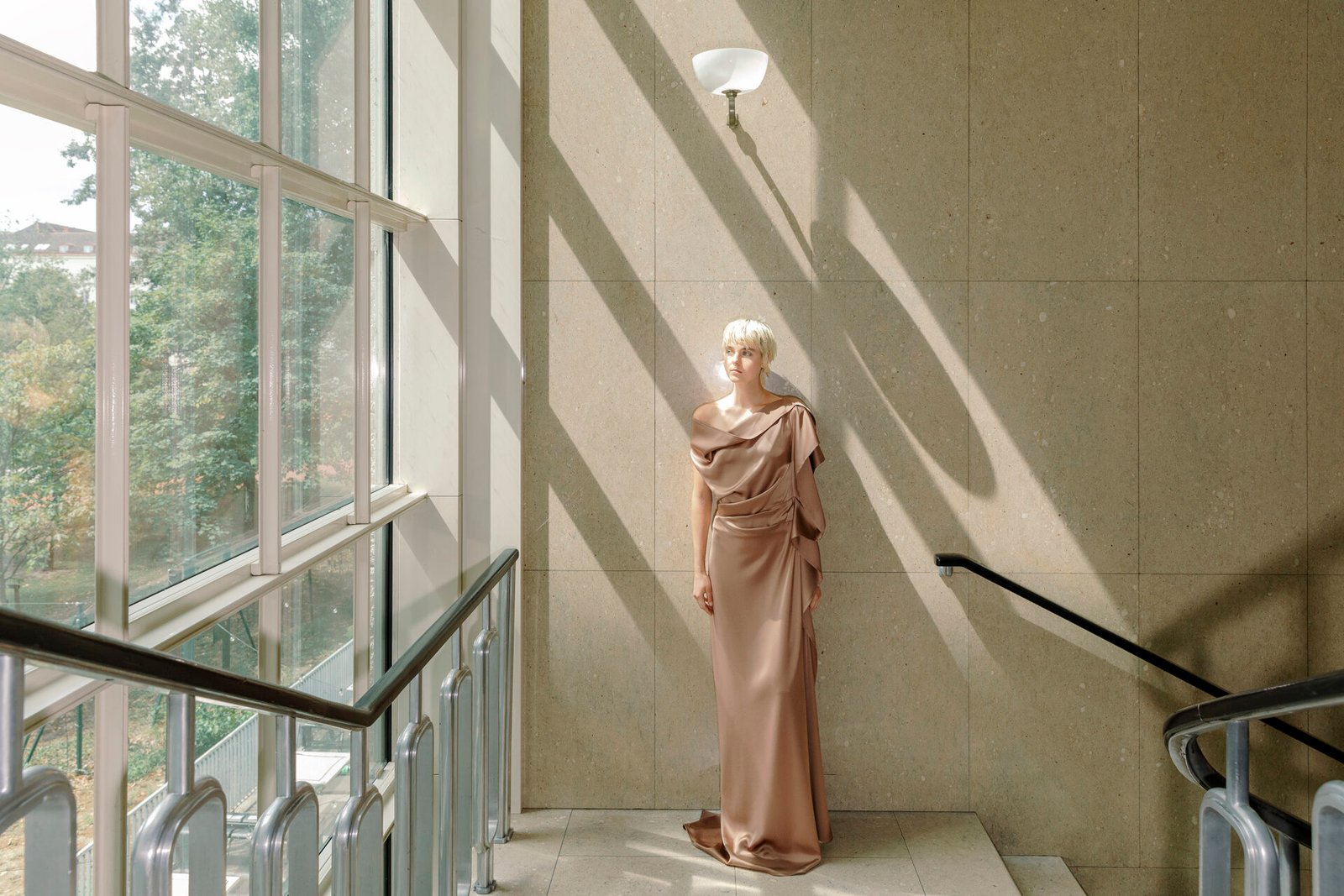 Draped SIGNATURE DRESS - Image 2