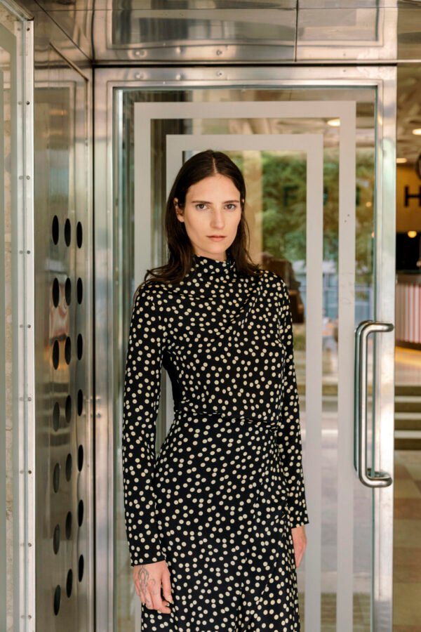Silk Turtleneck BLOUSE