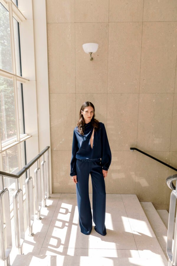 JUMPSUIT with shawl