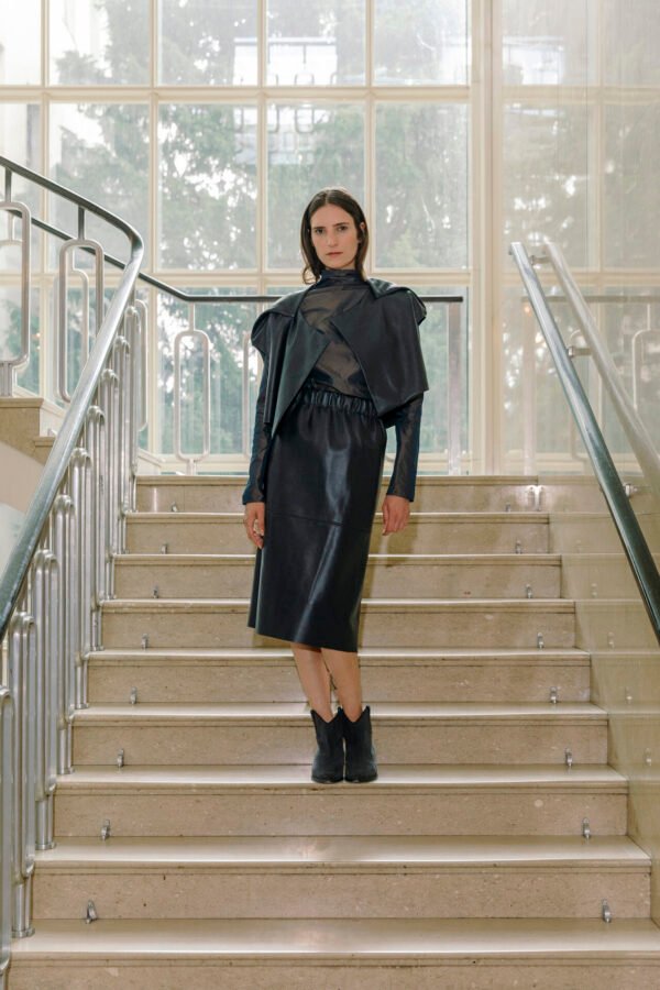 Leather Pencil SKIRT